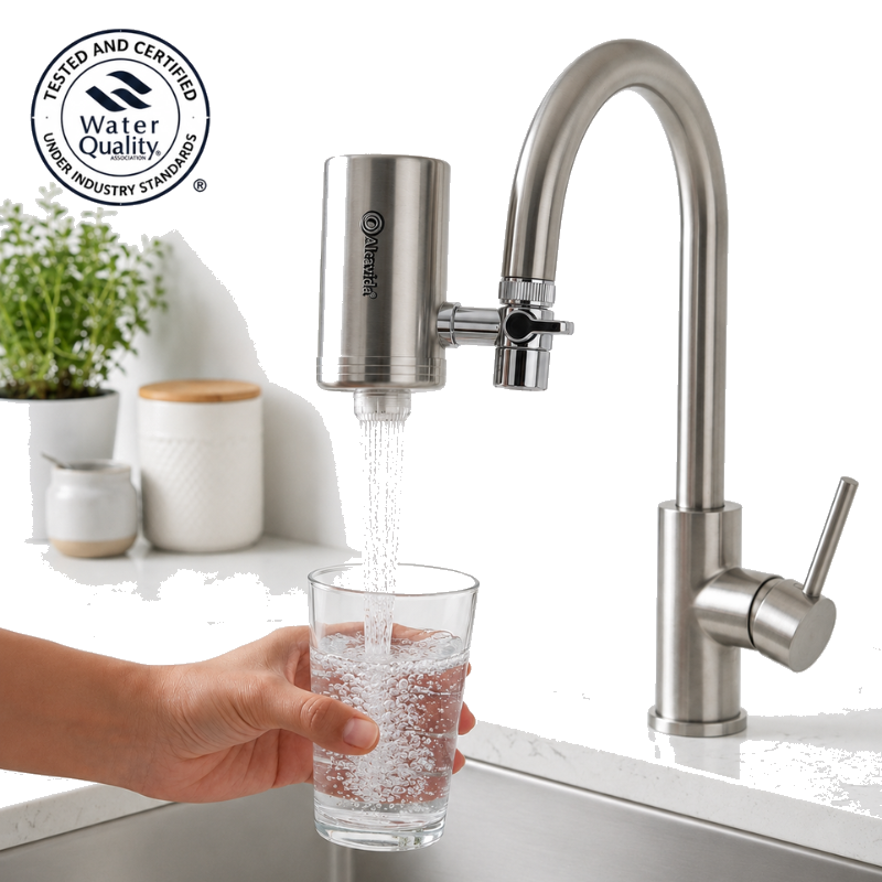 Filtro de agua para grifo Alcavida